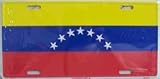 Venezuela Flag License Plate