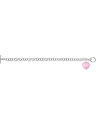 Sweethearts® Enamel Heart Charm Bracelet Sterling Silver " Sweetheart " 85511