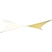 Coolaroo Square Shade Sail 17 Feet 9 Inches with Hardware Kit, Desert Sand