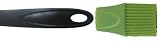 iSi Basics Silicone Dual Basting Brush, Black/Wasabi