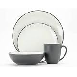 Noritake Colorwave Graphite - 4 piece place setting