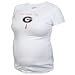 My U Georgia Bulldogs Ladies White Maternity T-shirt