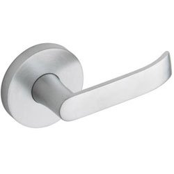 Baldwin Satin Chrome Images - Contemporary Passage Levers