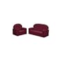 Vinyl Toddler Furniture Sofa - Port Burgundy