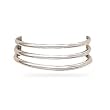 3 Row Polished Toe Ring