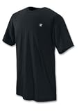 Champion Men's Jersey Tee, Black, Large