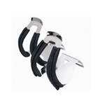 【HalfClipkawa_b】ハーフクリップ(皮付) ブラック