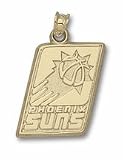Logoart Phoenix Suns 5/8 10K Gold Pendant