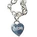 Florida Gators Heart Tag Bracelet NCAA College Athletics Fan Shop Sports Team Merchandise