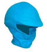 Best Price Fleece Equestrian Riding Helmet Cover with Neck Warmer - Turquoise