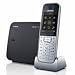 Siemens Gigaset SL780 Schnurloses DECT-Telefon mit Mobilteil mit Echtmetall-Rahmen, metall/ schwarz