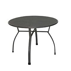 Gartentisch Toulouse rund 80 cm, eisengrau