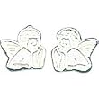 Sterling Silver Angel Earrings Religious Jewelry