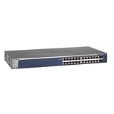 Netgear ProSafe GS724TR Gigabit Smart Switch - 2 x SFP (mini-GBIC) Shared - 24 x 10/100/1000Base-T LAN