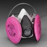 6200 Series Half Facepiece Respirators (Medium face mask) made by 3M