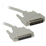 C2G / Cables to Go 02656 DB25 Male/Female Extension Cable, Beige (10 Feet / 3.04 Meters)