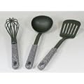 STONELINE� 3tlg. K�chenhelfer Set bestehend aus Schneebesen, Sch�pfkelle und Pfannenwender