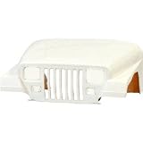 Front End, 1-Piece With Grille Cutout Only, Kentrol Fibergl 1987-1995 Jeep YJ Wranlger # 30648GO