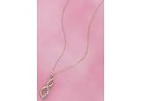 10KT 1/4 CT.TW. Journey Figure Eight Pendant 10KT GOLD