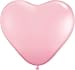 11 Inch Balloons Heart Shape Pink (Pk 100)