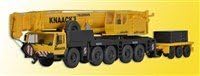Kibuli KIBRI 13002 H0 LIEBHERR LTM 1160/2 mobile telescopic crane with ballast trailer Liebherr mobile crane crane ballast trailer 1/87 [parallel import goods]