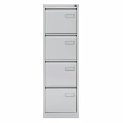 Bisley Light H�ngeregistraturschrank Light 4 Sch�be 1-bahnig l.grau