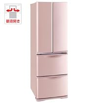 【エコポイント対象商品】三菱 400L 4ドア ノンフロン冷蔵庫（エレガントピンク）光ビッグ MR-F40R-P
