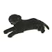 Max Large Plush Black Labrador Retriever by Douglas