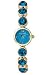 Betsey Johnson Women's Pop Pop 70's Brights Collection Blue Crystal Watch #BJ4141