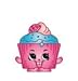 Shopkins Season 2 #2-052 Cupcake Chic (Rare)