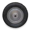 Industrial Grade 1NXA3 Wheel, Lawn Mower, 7 In, 55 Lb Cap