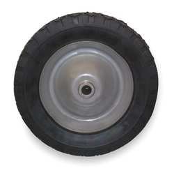 Industrial Grade 1NXA3 Wheel, Lawn Mower, 7 In, 55 Lb Cap