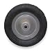 Industrial Grade 1NXA3 Wheel, Lawn Mower, 7 In, 55 Lb Cap