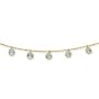 14K Aquamarine Necklace - 18 Inch - Spring Ring - JewelryWeb