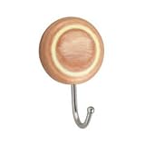 シロクマ ルーナフック蓄光 白木ウッド(1箱・20個価格)※メーカー取寄品 C-451