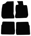VW Volkswagen Polo (2002-2008) Black Tailored Floor Car Mats Set