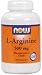 L-Arginine ( 250 Caps 500 mg ) ( Free Form Amino Acid ) NOW Foods