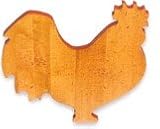 JK Adams Novelty Rooster Cutting Board