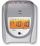 TL-300 Mechanical Time Clock, 4w x 7d x 8h, White