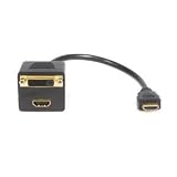 HDmi To Hdmi/dvi M/f Splitter Cable