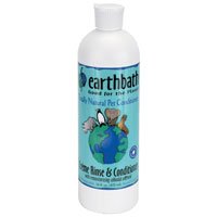 Earthbath All Natural Creme Rinse and Conditioner, 16-Ounce