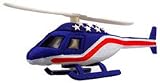 American Helicopter with 2 Blades that Actually rotate Antenna Ball Topper