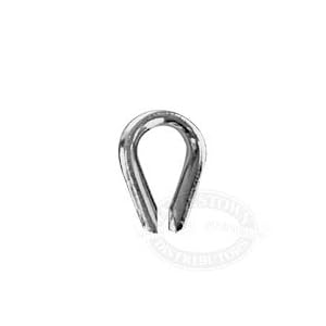 Seafarer Rope Thimbles SEA-074085 1 2 inch Rope Thimble by