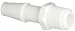 Amazon price tracker, Amazon price history charts, Value Plastics 1860-1 White Nylon Tube Fitting, Classic Series Barbed Adapter, 1/4" (6.4 mm) Tube ID x 1/8-27 NPT Male (Pack of 25)