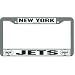 New York Jets Chrome License Plate Frame