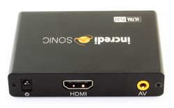 IncrediSonic Ultra Play IMP150 - HD TV Digital Mini Media Player - 1080p - Play any file from USB HDDs/Flashdrives/Memory Cards