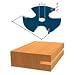 Bosch 85530M 3 Wing Slot Cut 5/32 Biscuit 5/16 Arbor