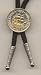South African Penny ÒSailing ShipÓ (Quarter Size) Two Tone Coin Bolo Tie