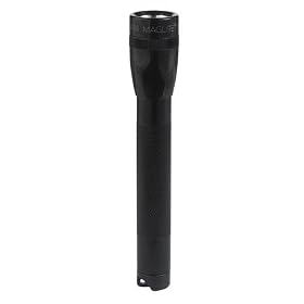 Mag Instrument Mini MagLite 2 Cell AA Flashlight - Holster Combo Pack, Black M2A01H
