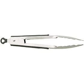 Master Class Food Tongs, Stainless Steel, 23cm